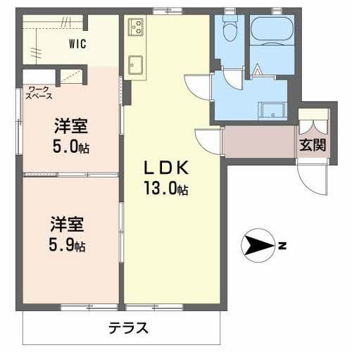 ハイツハーモニーA103-2