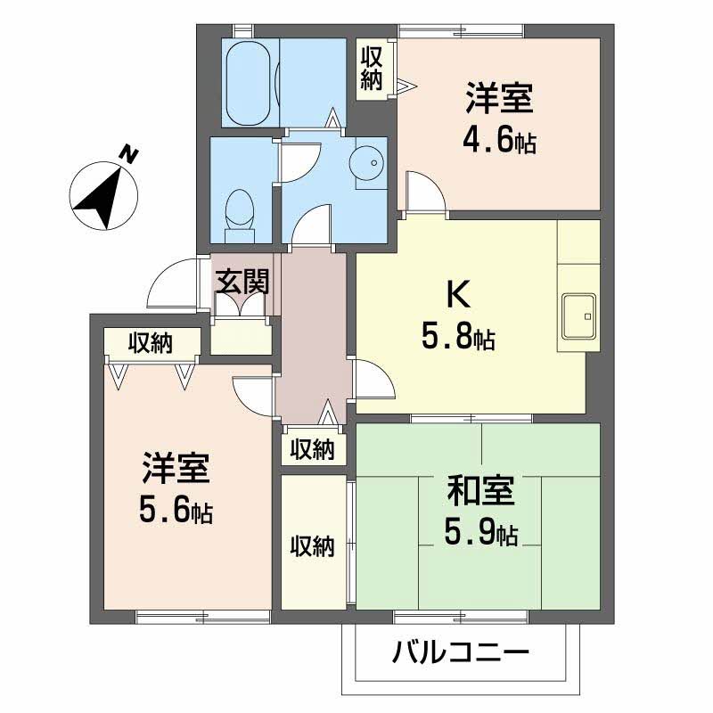 グリーンハイツ　タキ0202-2