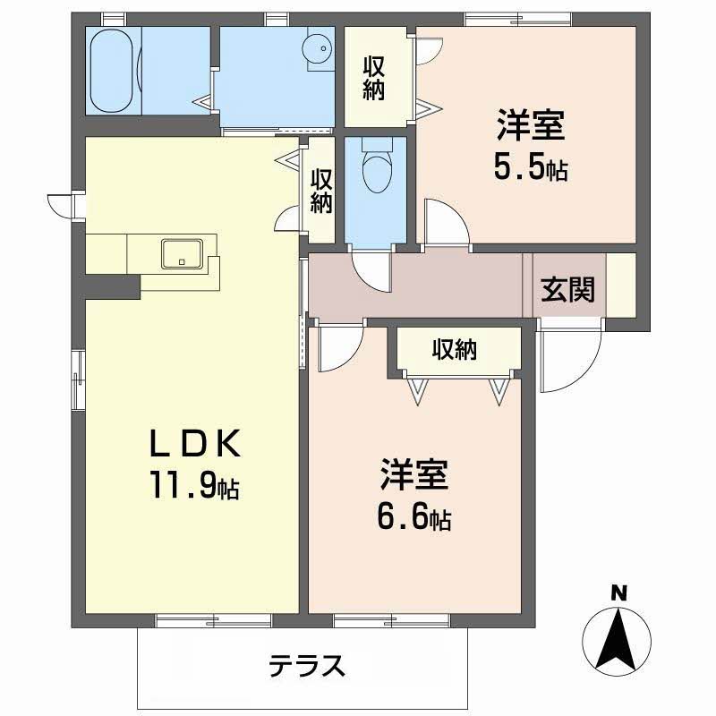 ニューフォーレス　ナガタ B101号-2