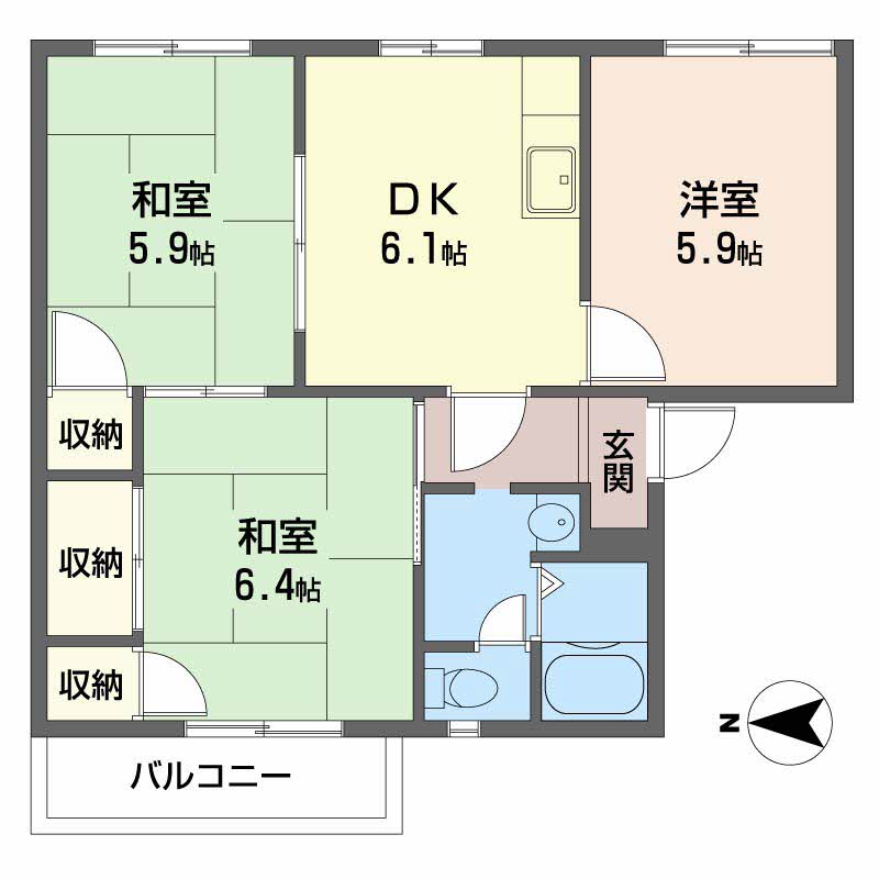 ＪＡハイツかまえ0203-2