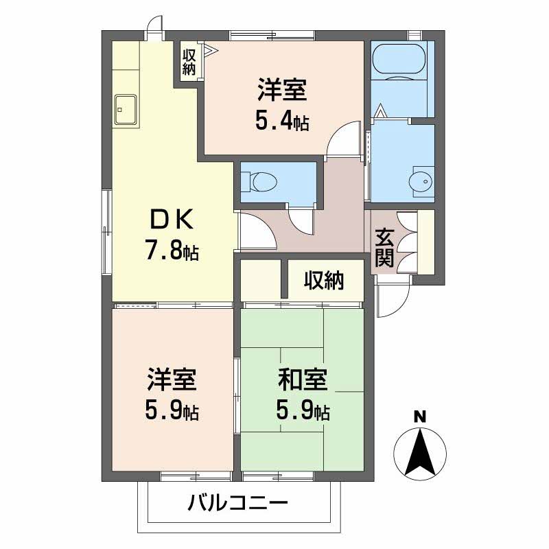 ディアスたかまち 0101号-12