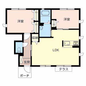 シャーメゾン桜B101-2