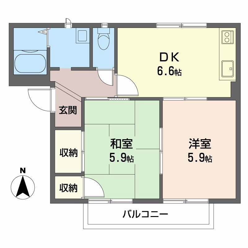 サニーハイツ二見0202-2