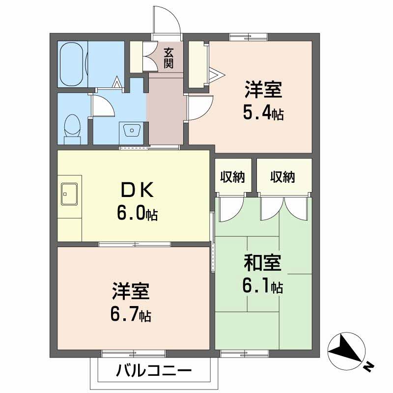 嶋ハイツ 0203号-2