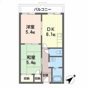 グリーン・ファンタン 0202号室