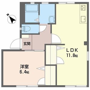 坂の久保ハイツＢ 0101号室