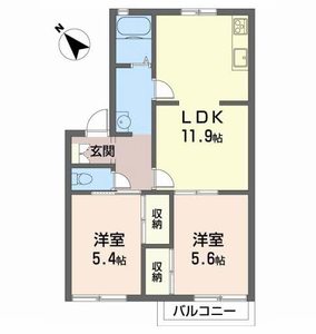 パークサイド木下 A206号-16