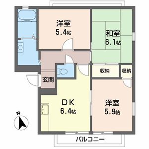 リッチネス阪南Ａ，Ｂ，Ｃ，Ｄ B202号室