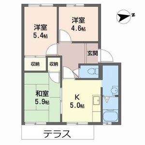 フレグランス阪南Ｃ C115号室