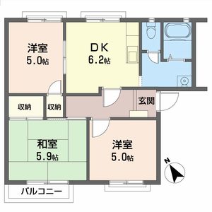 サンメゾンくすの木 A203号-3