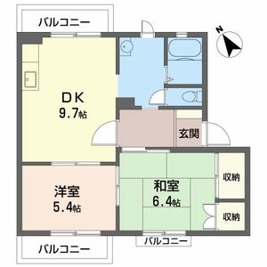 坂の久保ハイツＤ 0205号室