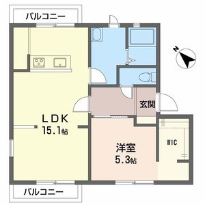 坂の久保ハイツＤ 0205号室