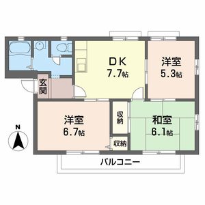 ファミーユ美津＊ A202号室