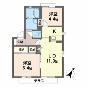 大町ガーデンライフ E101号室