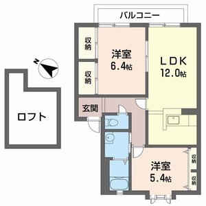 グリーンヒルズ 0206号室
