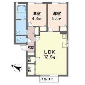 ガーデンハイツ・古谷 E202号室