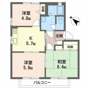 ラ・フォンテーヌ C202号室