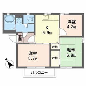 シエスタ A202号室