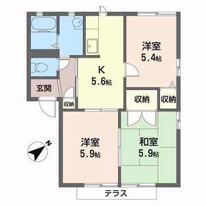 シエスタ C102号室