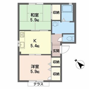 花水木　タウン D101号室