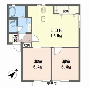 グランメール２１ B102号室