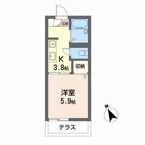 ピースフル A108号室