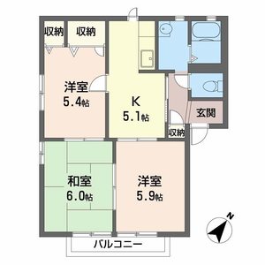 サンセントラルＤ D208号室