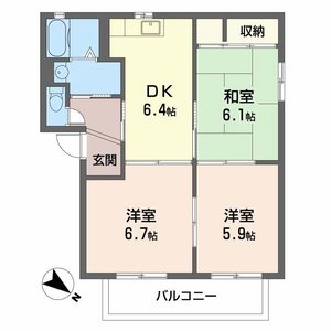 バリュージュ新家 A102号室