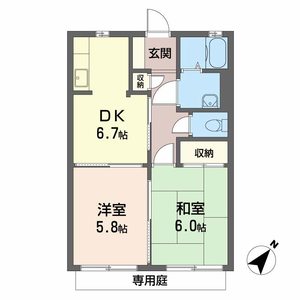 ハイム　穴師の里 A103号室