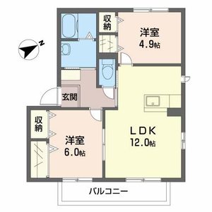 コートボナールＢ B201号室
