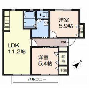 ディアス　二色ノ浜＊ 0205号室