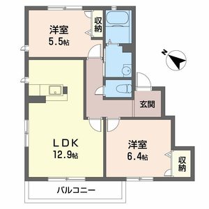 ハリントンパ－ク 0201号室