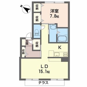 カーサ・ミ－アⅡ A103号室