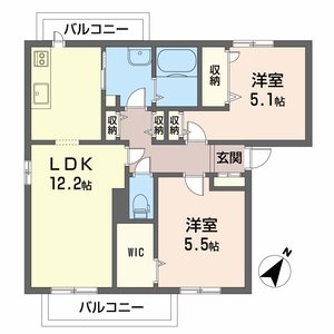 カーサ・ミ－アⅡ B201号室