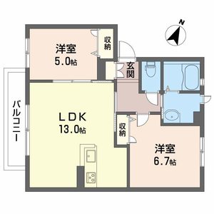 シャーメゾン井原の里＊ 0203号室