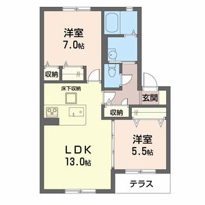 シャーメゾン小津 0105号室