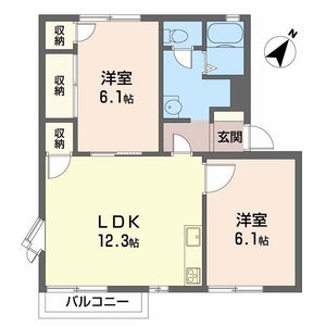 サンハイツＡ・Ｂ A202号室