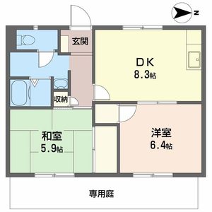 フレグランス野口 0103号室