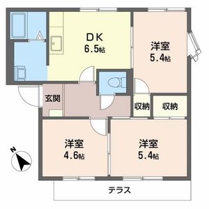 マキハウスＡ・Ｂ B102号室