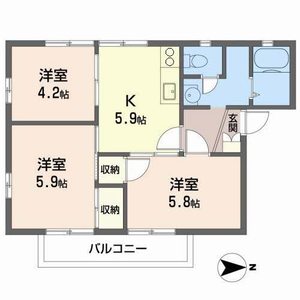 クレスコ B201号室