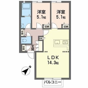 エスぺランサ今市 0202号室