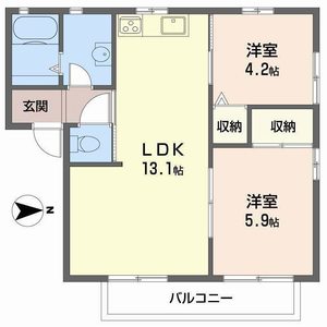 ハイツＫ２ 0202号室