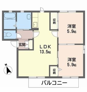 ディアス中島 B202号室