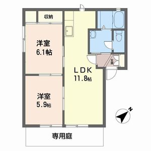 ディアス柿の木 A101号室