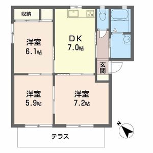 シャーメゾン佐土 B101号-10
