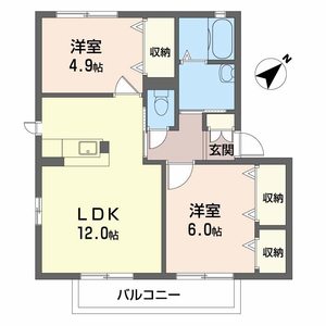 シャーメゾン大中 0202号室