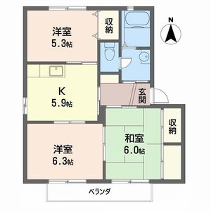 シャーメゾン志保 B202号室