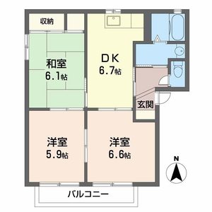 シャーメゾン・アイ A201号室