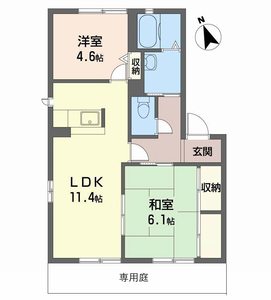 シャーメゾンＴＯＭＡＭＩ A102号室