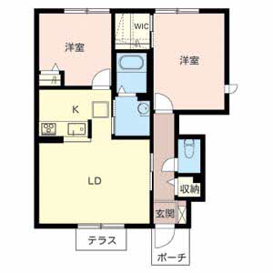 シャーメゾン中津 0102号室